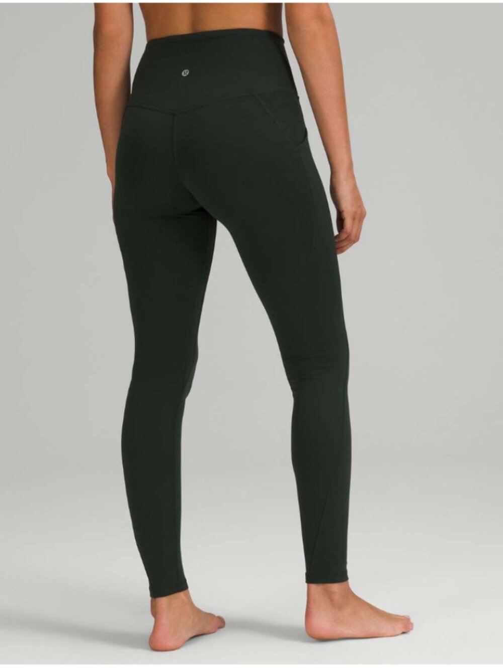 Lululemon Align High-Rise Pant with Pockets 28" Rainforest Green